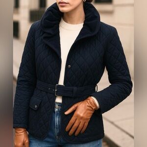Aquascutum Quilted Corduroy Jacket